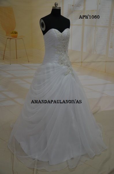 VESTIDO DE NOIVA TOP - APW1060 *ALUGUEL*